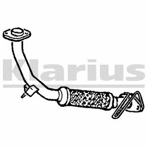 Klarius 120283 Вихлопна труба 120283: Купити в Україні - Добра ціна на EXIST.UA!