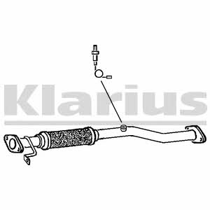 Klarius 142716 Вихлопна труба 142716: Купити в Україні - Добра ціна на EXIST.UA!