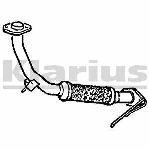 Klarius 130286 Вихлопна труба 130286: Купити в Україні - Добра ціна на EXIST.UA!