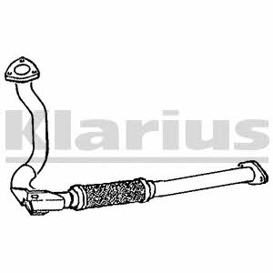 Klarius 130417 Вихлопна труба 130417: Купити в Україні - Добра ціна на EXIST.UA!