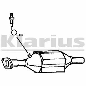 Klarius 311383 Каталізатор 311383: Купити в Україні - Добра ціна на EXIST.UA!