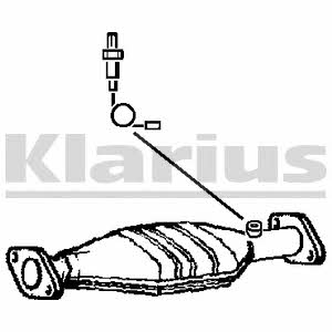 Klarius 311791 Каталізатор 311791: Купити в Україні - Добра ціна на EXIST.UA!