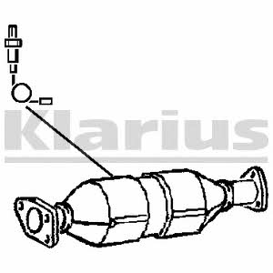 Klarius 311836 Каталізатор 311836: Купити в Україні - Добра ціна на EXIST.UA!