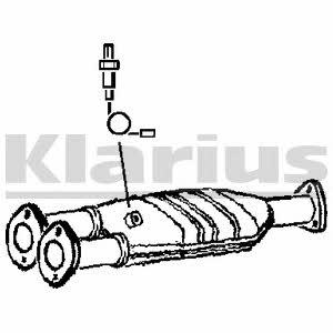 Klarius 311911 Каталізатор 311911: Купити в Україні - Добра ціна на EXIST.UA!