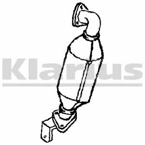Klarius 321822 Каталізатор 321822: Купити в Україні - Добра ціна на EXIST.UA!