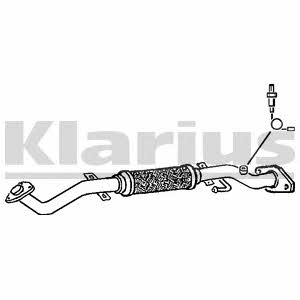 Klarius 301387 Вихлопна труба 301387: Купити в Україні - Добра ціна на EXIST.UA!