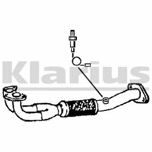 Klarius 301580 Вихлопна труба 301580: Купити в Україні - Добра ціна на EXIST.UA!