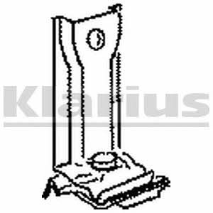 Klarius 430346 Кронштейн кріплення вихлопної системи 430346: Купити в Україні - Добра ціна на EXIST.UA!