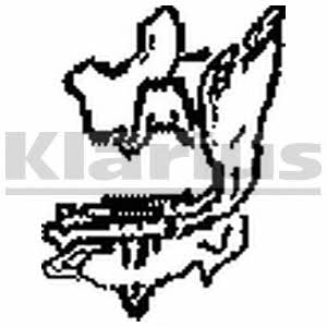 Klarius 430347 Кронштейн кріплення вихлопної системи 430347: Купити в Україні - Добра ціна на EXIST.UA!