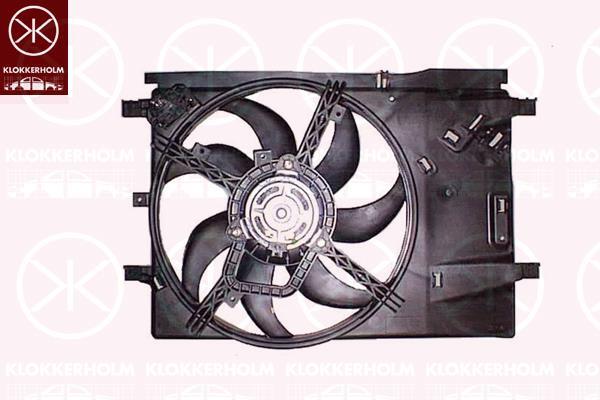 Klokkerholm 20242601 Вентилятор радіатора охолодження 20242601: Купити в Україні - Добра ціна на EXIST.UA!