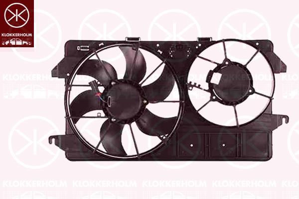 Klokkerholm 25072602 Вентилятор радіатора охолодження 25072602: Купити в Україні - Добра ціна на EXIST.UA!