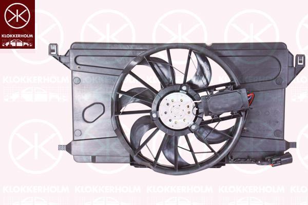 Klokkerholm 25332601 Вентилятор радіатора охолодження 25332601: Купити в Україні - Добра ціна на EXIST.UA!