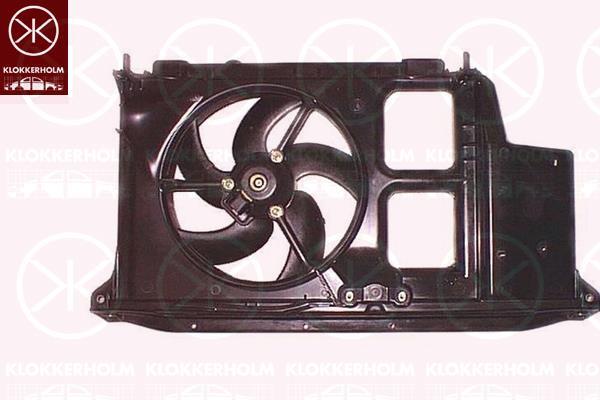 Klokkerholm 55072603 Вентилятор радіатора охолодження 55072603: Купити в Україні - Добра ціна на EXIST.UA!