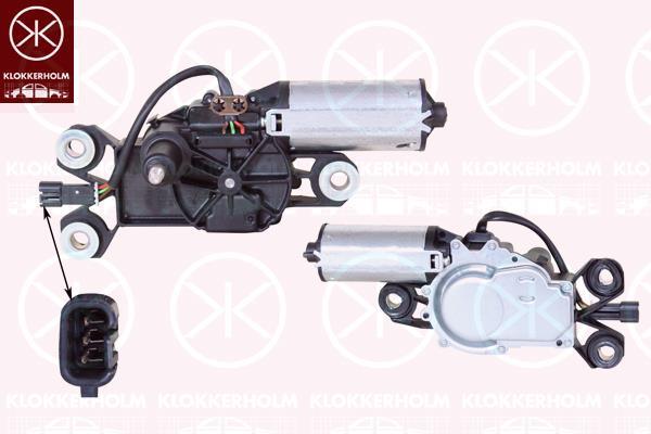Klokkerholm 35027170 Мотор склоочисника 35027170: Купити в Україні - Добра ціна на EXIST.UA!