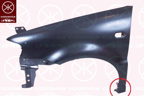 Klokkerholm 9504313 Крило переднє ліве 9504313: Купити в Україні - Добра ціна на EXIST.UA!