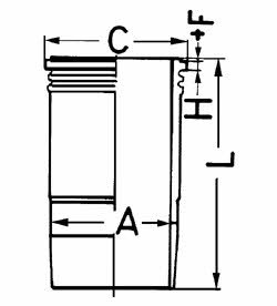 89858110 Kolbenschmidt Гильза двигателя