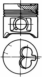 Kolbenschmidt 93378700 Поршень 93378700: Купити в Україні - Добра ціна на EXIST.UA!