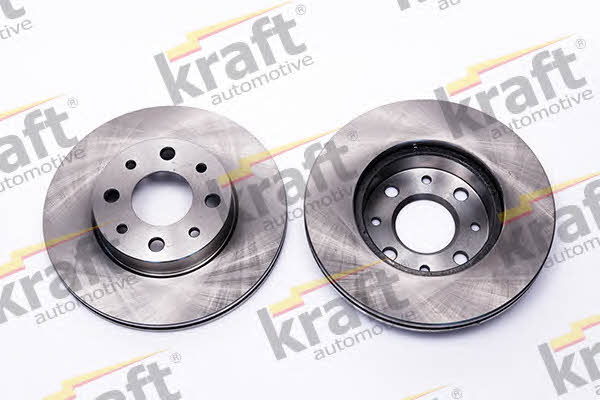 Kraft Automotive 6043210 Диск гальмівний передній вентильований 6043210: Купити в Україні - Добра ціна на EXIST.UA!