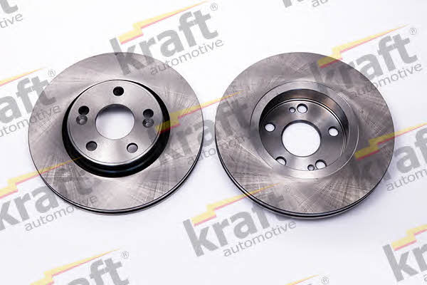 Kraft Automotive 6045112 Диск гальмівний передній вентильований 6045112: Купити в Україні - Добра ціна на EXIST.UA!