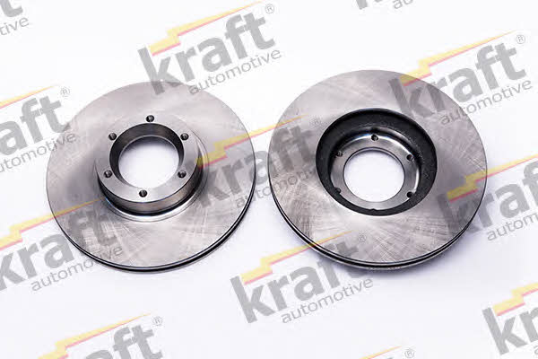 Kraft Automotive 6045410 Диск гальмівний передній вентильований 6045410: Купити в Україні - Добра ціна на EXIST.UA!
