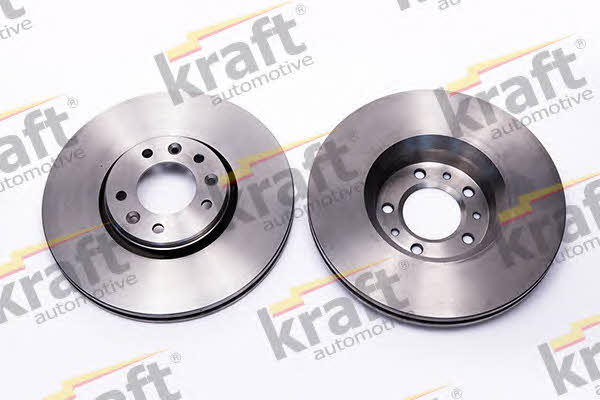 Kraft Automotive 6045671 Диск гальмівний передній вентильований 6045671: Купити в Україні - Добра ціна на EXIST.UA!