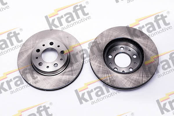Kraft Automotive 6046380 Диск гальмівний передній вентильований 6046380: Купити в Україні - Добра ціна на EXIST.UA!