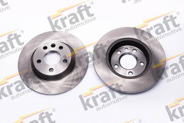 Kraft Automotive 6050510 Диск гальмівний задній невентильований 6050510: Купити в Україні - Добра ціна на EXIST.UA!