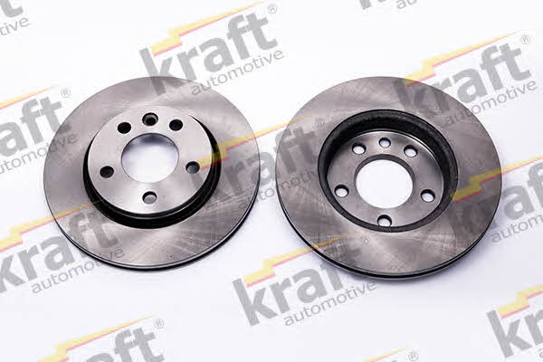Kraft Automotive 6050530 Диск гальмівний задній вентильований 6050530: Купити в Україні - Добра ціна на EXIST.UA!