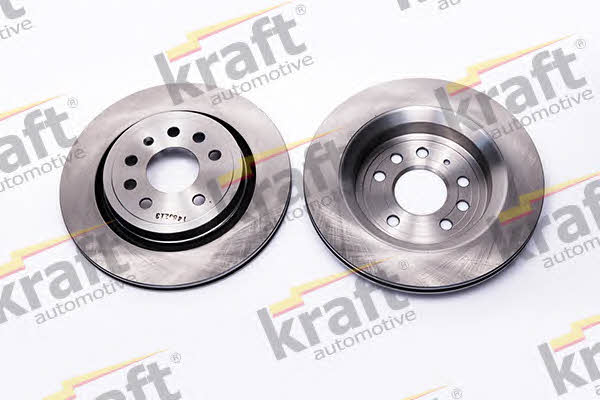 Kraft Automotive 6051651 Диск гальмівний задній вентильований 6051651: Приваблива ціна - Купити в Україні на EXIST.UA!
