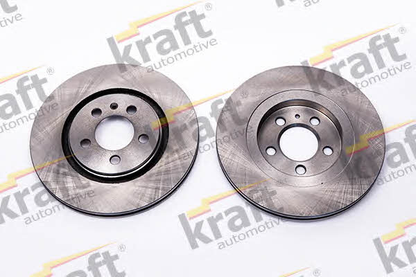 Kraft Automotive 6040115 Диск гальмівний передній вентильований 6040115: Купити в Україні - Добра ціна на EXIST.UA!