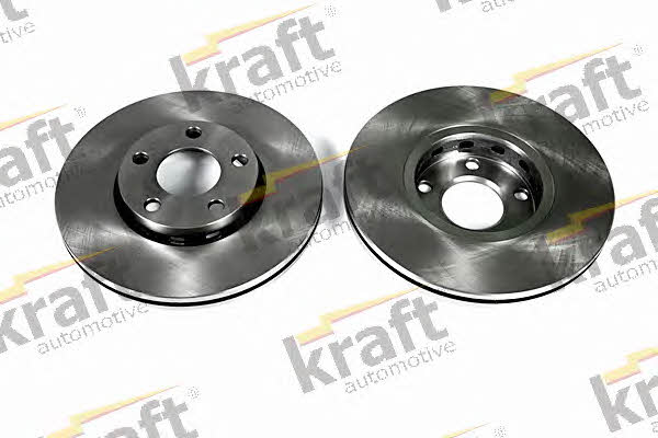 Kraft Automotive 6040130 Диск гальмівний передній вентильований 6040130: Купити в Україні - Добра ціна на EXIST.UA!