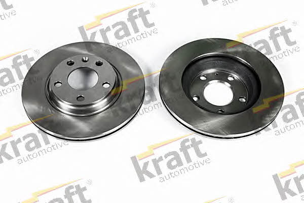 Kraft Automotive 6040280 Диск гальмівний передній вентильований 6040280: Купити в Україні - Добра ціна на EXIST.UA!