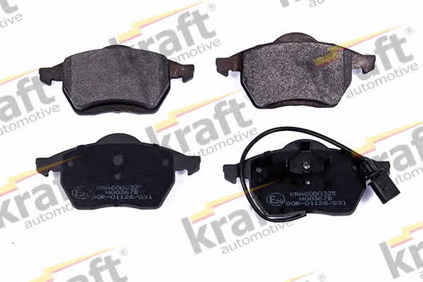 Kraft Automotive 6000325 Гальмівні колодки, комплект 6000325: Купити в Україні - Добра ціна на EXIST.UA!