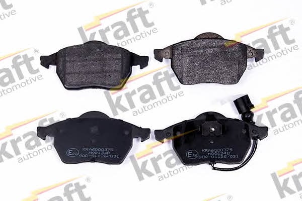 6000375 Kraft Automotive Тормозные колодки дисковые, комплект