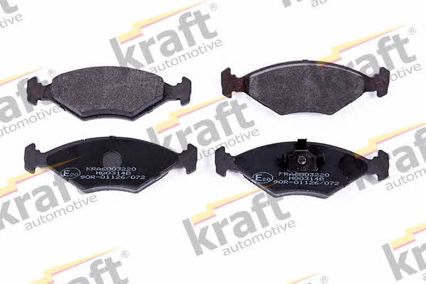 Kraft Automotive 6003220 Гальмівні колодки, комплект 6003220: Приваблива ціна - Купити в Україні на EXIST.UA!