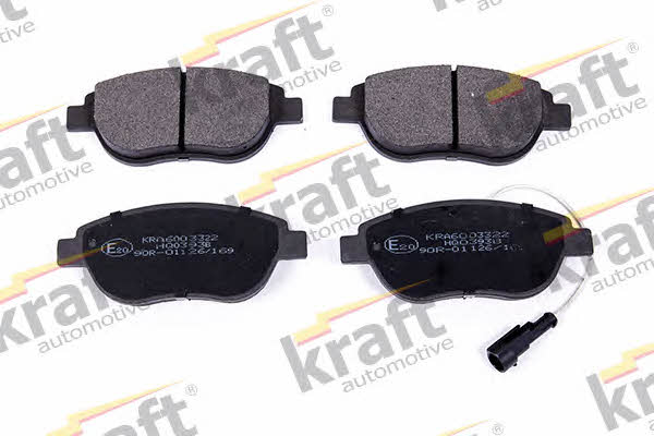 Kraft Automotive 6003322 Гальмівні колодки, комплект 6003322: Купити в Україні - Добра ціна на EXIST.UA!