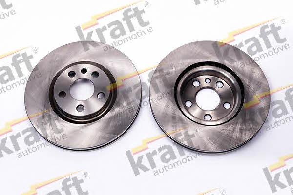Kraft Automotive 6046005 Диск гальмівний передній вентильований 6046005: Купити в Україні - Добра ціна на EXIST.UA!
