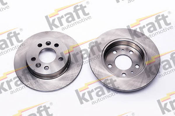 Kraft Automotive 6055020 Диск гальмівний задній невентильований 6055020: Купити в Україні - Добра ціна на EXIST.UA!