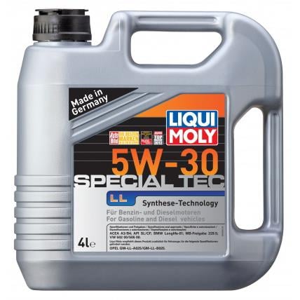 Liqui Moly Моторна олива Liqui Moly Special Tec LL 5W-30, 4л – ціна 2356 UAH
