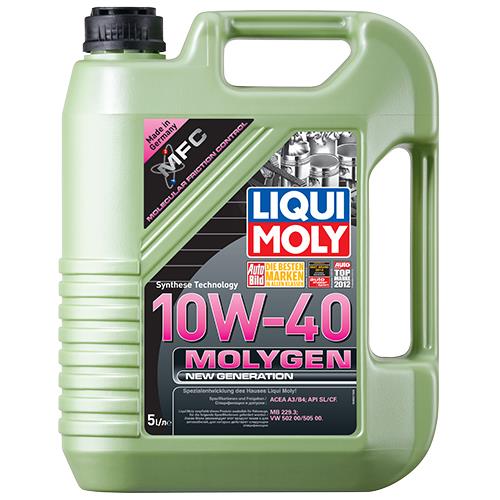 Моторна олива Liqui Moly Molygen New Generation 10W-40, 5л Liqui Moly 9061