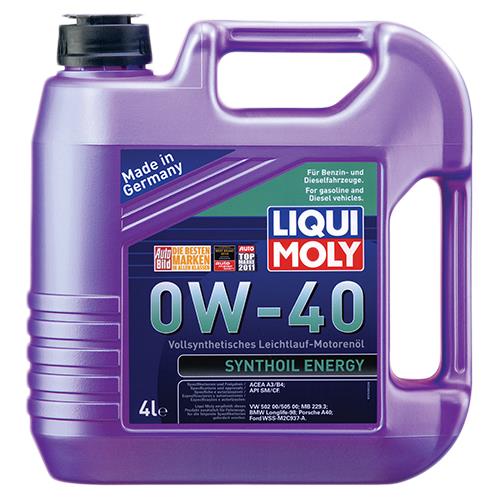 Моторна олива Liqui Moly Synthoil Energy 0W-40, 4л Liqui Moly 7536