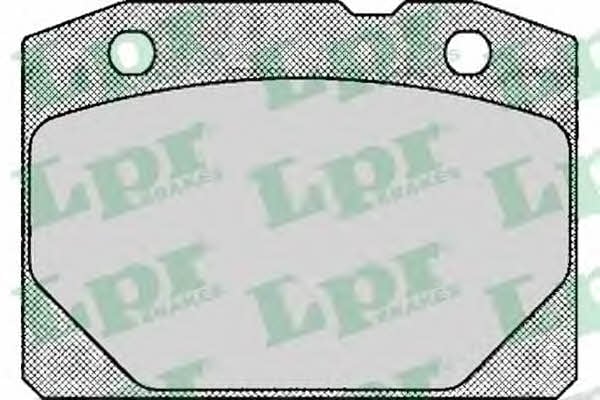 LPR 05P127 Гальмівні колодки, комплект 05P127: Купити в Україні - Добра ціна на EXIST.UA!