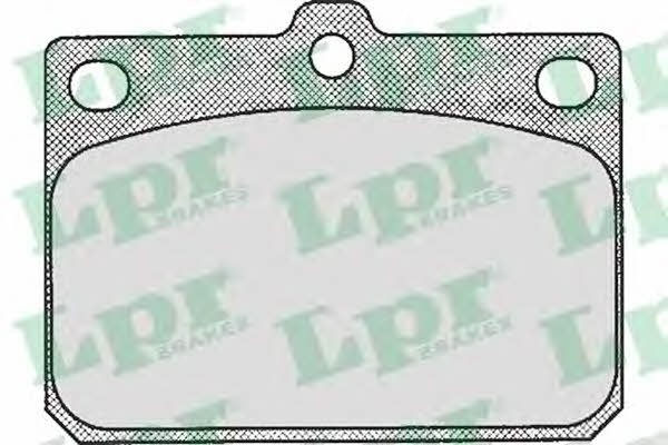 LPR 05P164 Гальмівні колодки, комплект 05P164: Приваблива ціна - Купити в Україні на EXIST.UA!