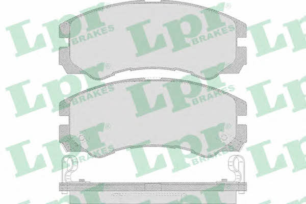 LPR 05P658 Гальмівні колодки, комплект 05P658: Купити в Україні - Добра ціна на EXIST.UA!