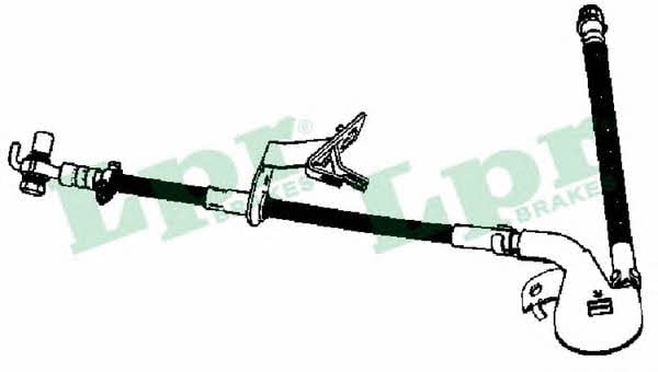 6T48341 LPR Гальмівний шланг