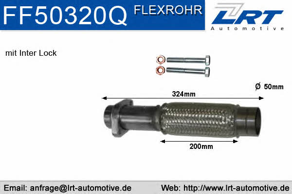 LRT Fleck FF50320Q Труба вихлопна, ремонтна FF50320Q: Купити в Україні - Добра ціна на EXIST.UA!