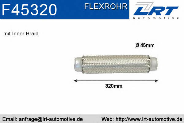 LRT Fleck F45320 Труба гофрована F45320: Купити в Україні - Добра ціна на EXIST.UA!