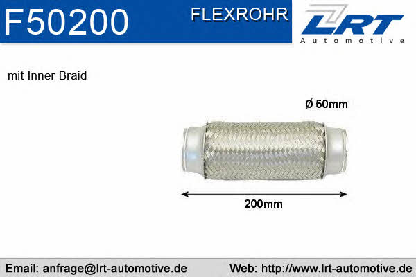 LRT Fleck F50200 Труба гофрована F50200: Купити в Україні - Добра ціна на EXIST.UA!
