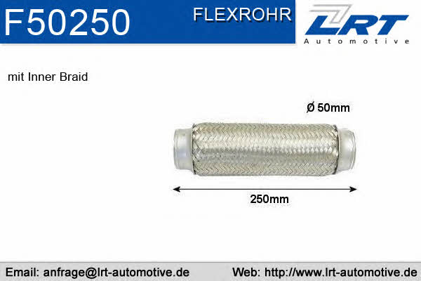 LRT Fleck F50250 Труба гофрована F50250: Купити в Україні - Добра ціна на EXIST.UA!