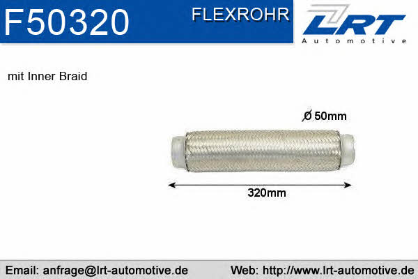 LRT Fleck F50320 Труба гофрована F50320: Купити в Україні - Добра ціна на EXIST.UA!